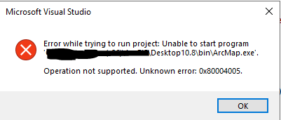 Solved: Visual Studio 2022 and ArcGIS Desktop 10.8 - Esri Community