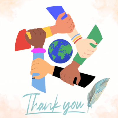 Orange Minimalist Thank You Card Instagram Post.gif