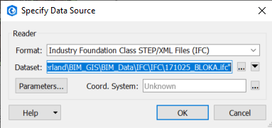 Figure 2: Specify Data Source dialog box