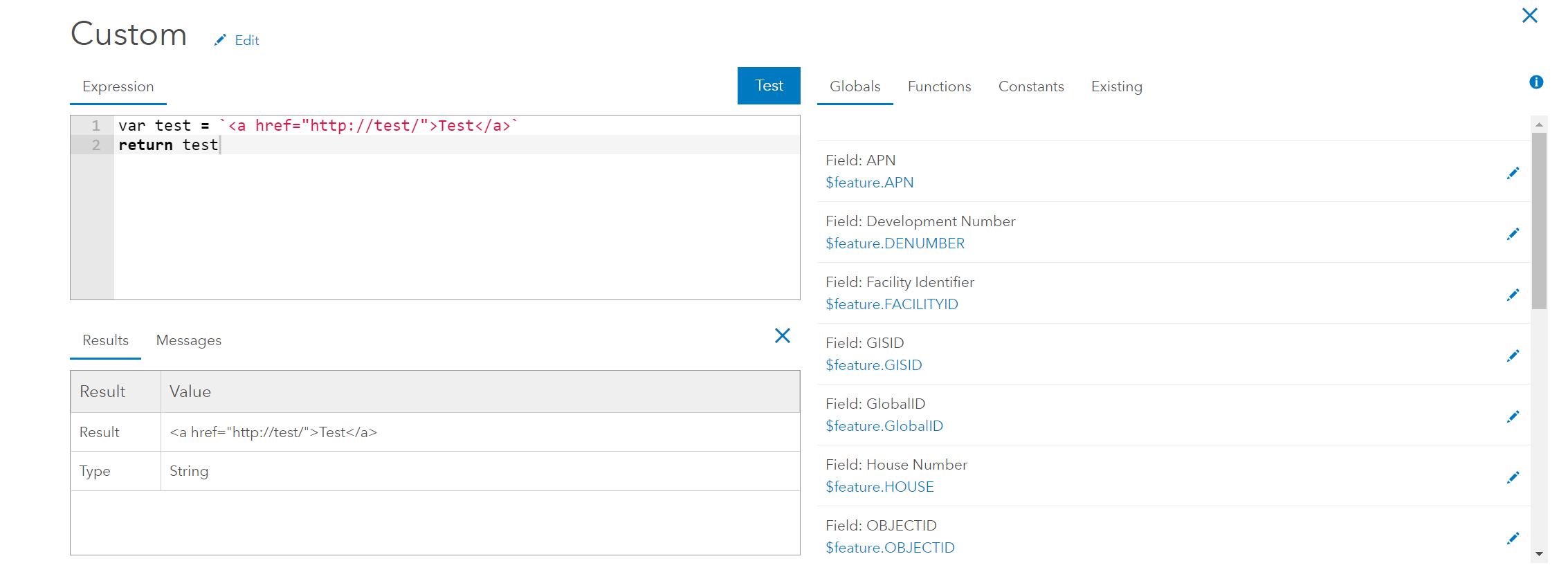 Solved: Insert HTML with Arcade - Esri Community