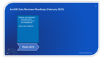 Near-term roadmap for ArcGIS Data Reviewer