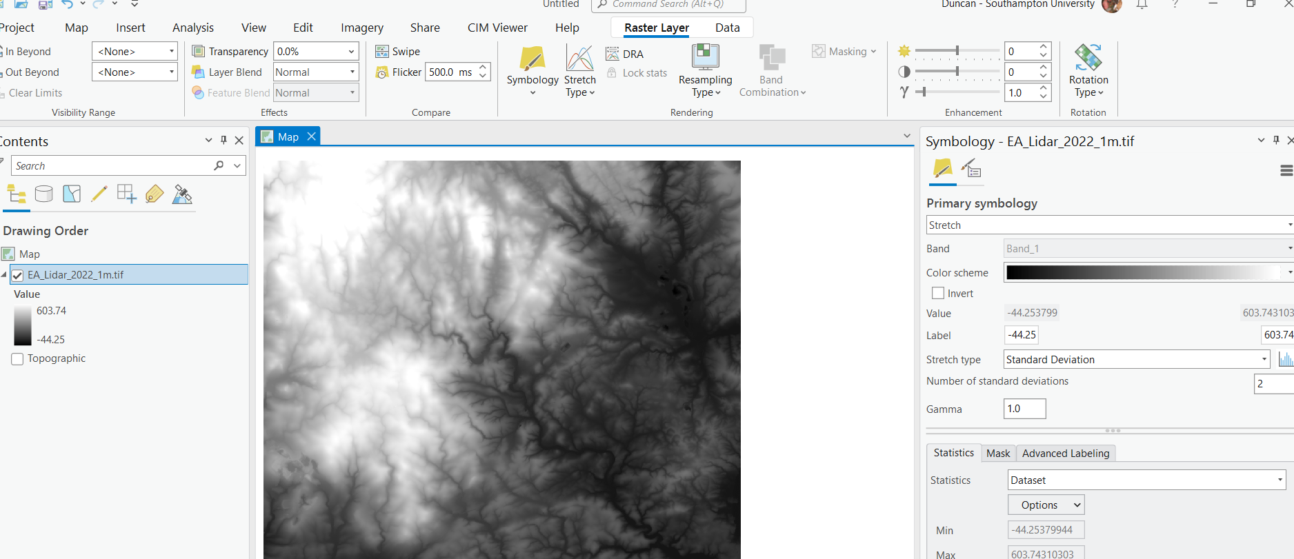 Solved: Inverting the order of raster values in the legend - Esri Community