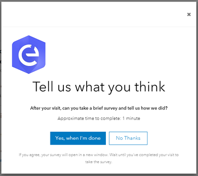 Don t display the survey window when I closed it Esri Community