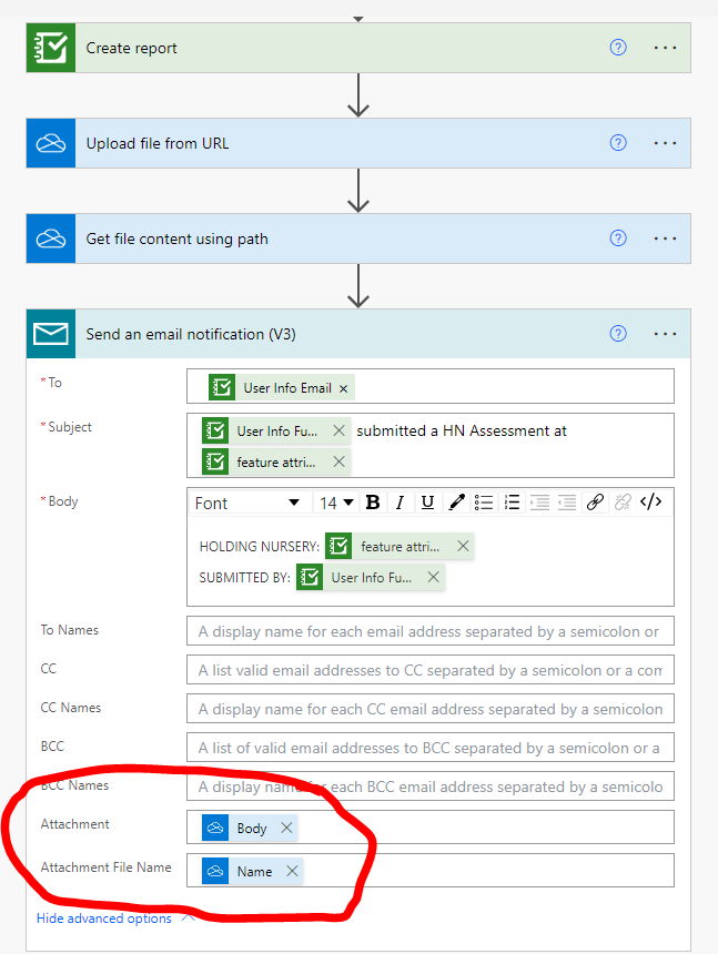 Survey123 Create Report Action In Microsoft Power  - Esri Community