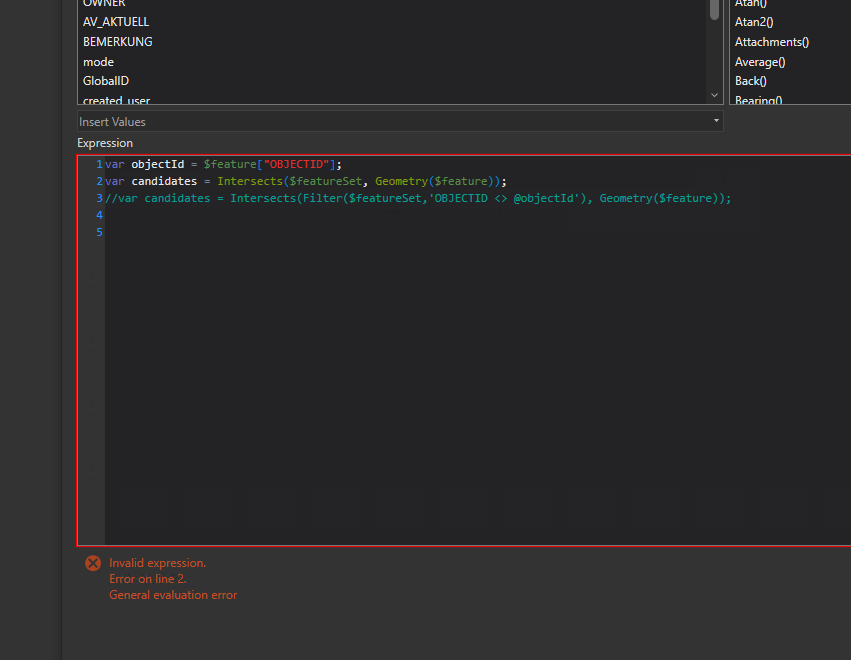 Attribute rule not working anymore in 3.1 - Esri Community