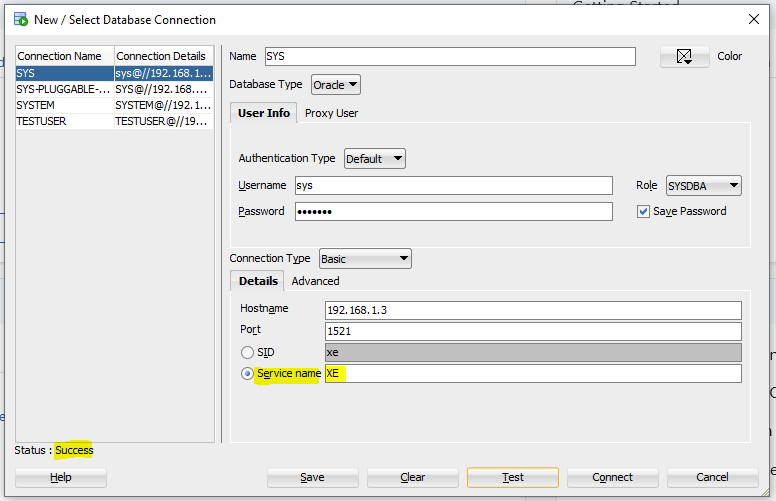 Create database user in Oracle 18c XE via ArcGIS P... Esri Community