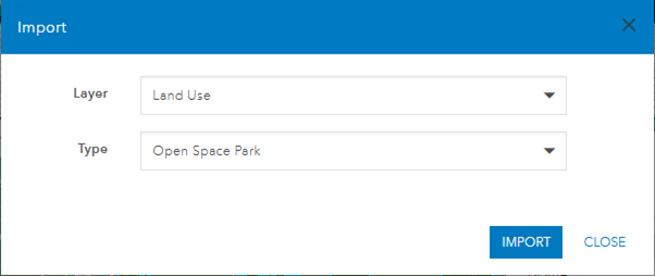 Import Data Layer features into your design's scenario layers.