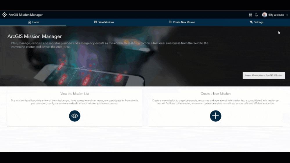 The admin settings interface makes configuring mission easy