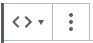 Code block selection menu