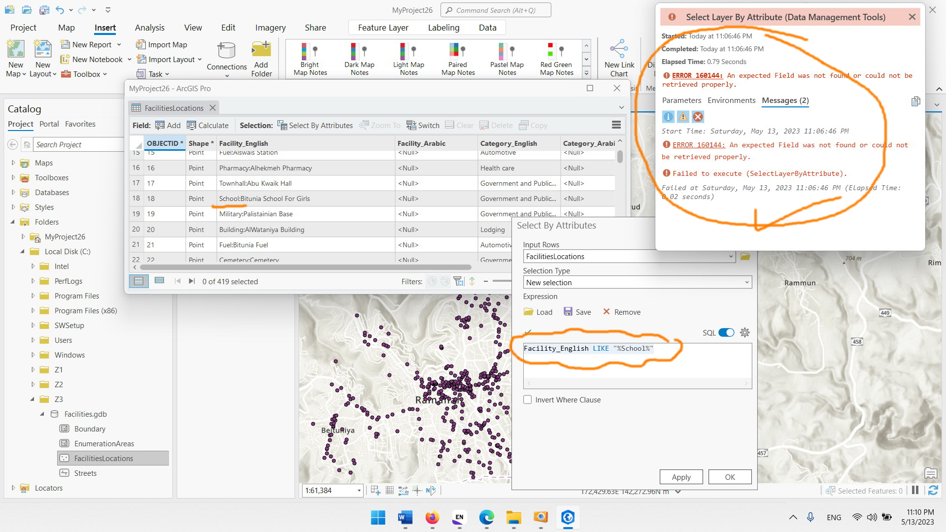 ArcGIS Pro 3.0.2: The “select by attributes” tool ... - Esri Community