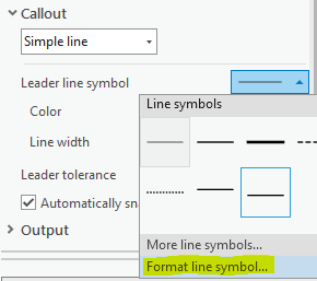 Solved: How to not cover marker symbols with leader lines? - Esri Community