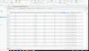Table view blanks when scrolling, so impossible to see the selected row