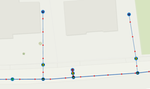 Digitized direction of line