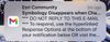 Esri Community Post Notification on iPhone.
