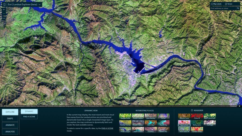 Open Landsat Explorer (beta)