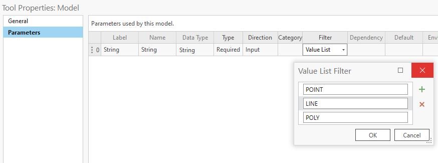 Setting a filter of keywords on a ModelBuilder string parameter