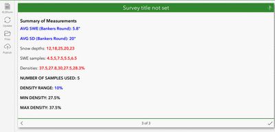 Test snow sampling.JPG