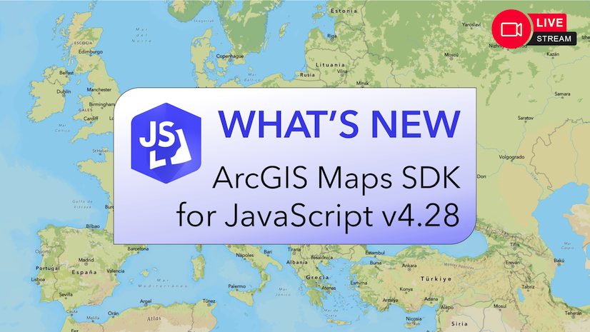 Join Us For The JavaScript Maps SDK V4 28 Livestre Esri Community   83733i67864E404369CD07