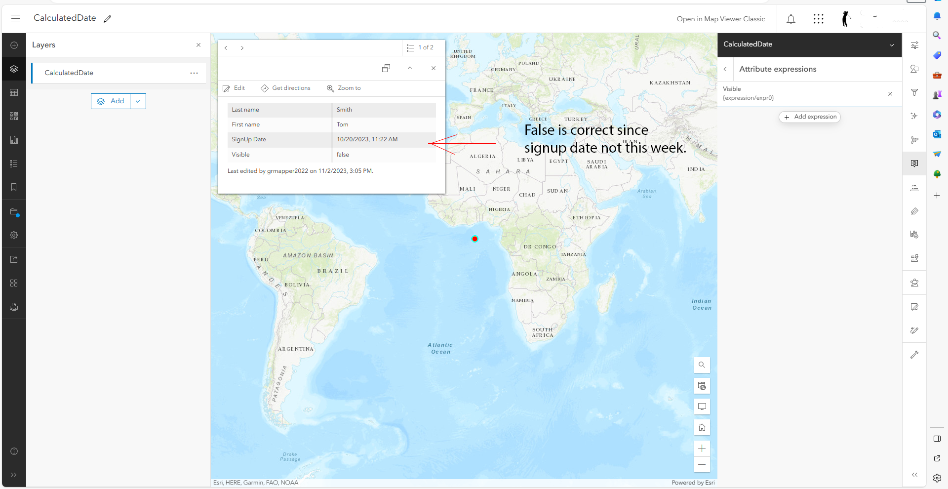 Solved: Only Display Entries From Survey123 By Rolling Dat... - Esri ...