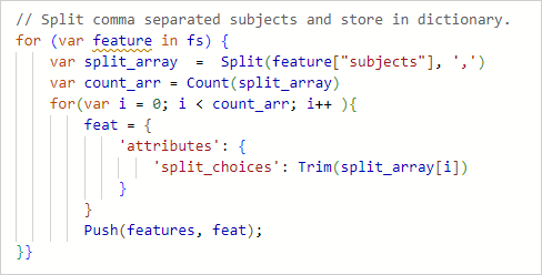 Using Survey123 multiple select data in a dashboar... - Esri Community