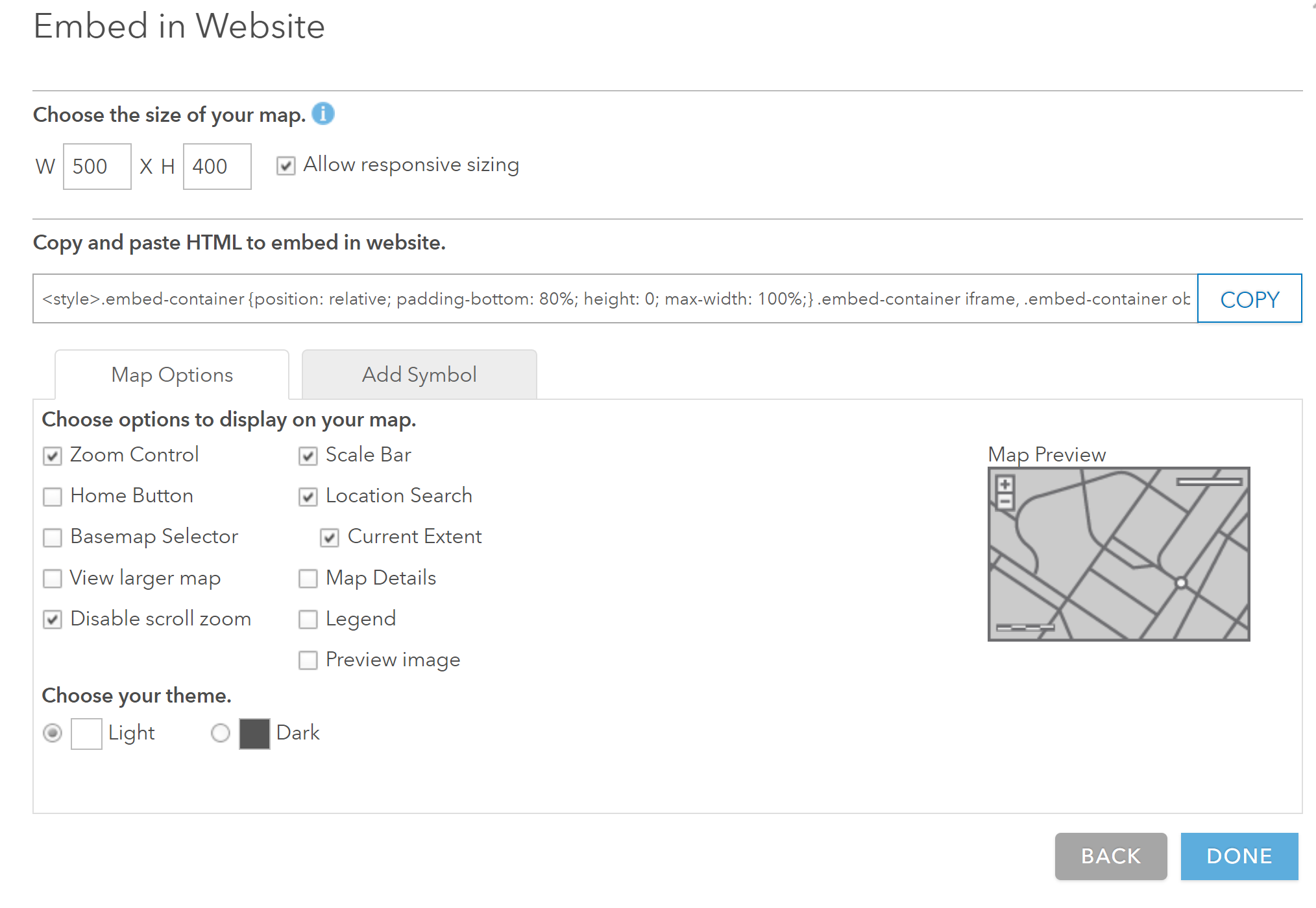 Solved Find My Location Option Is Not Available When Embe Esri Community