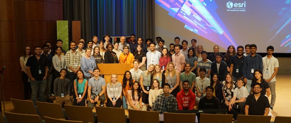 Summer 2023 Esri Interns