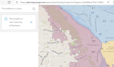 Portland City Council Districts click lookup.png