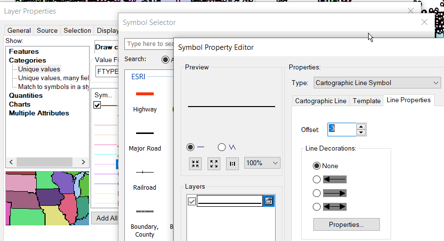 Apply no color to outline in symbology - Esri Community