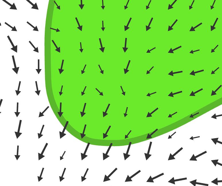 Slope/Aspect arrows getting reversed in Layout vie... - Esri Community