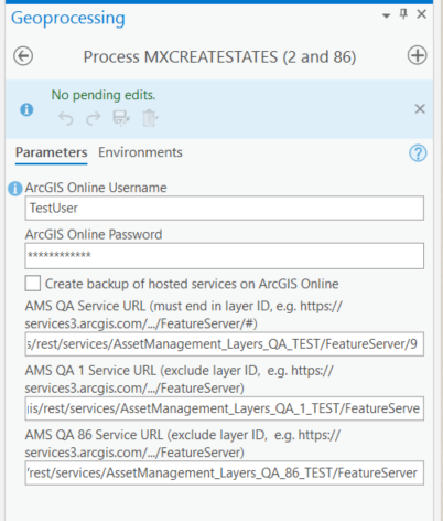 Potential bug: ArcGIS Pro 3.1.3 clears entered par... - Esri Community