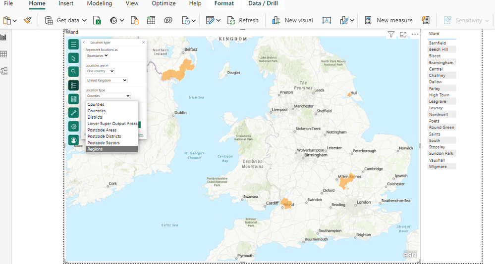 Arc GIS Map In Power Bi Esri Community   Large