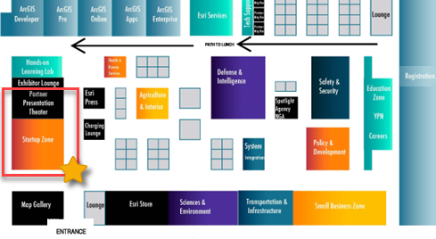 2024 FedGIS Expo Map (Startup Zone)