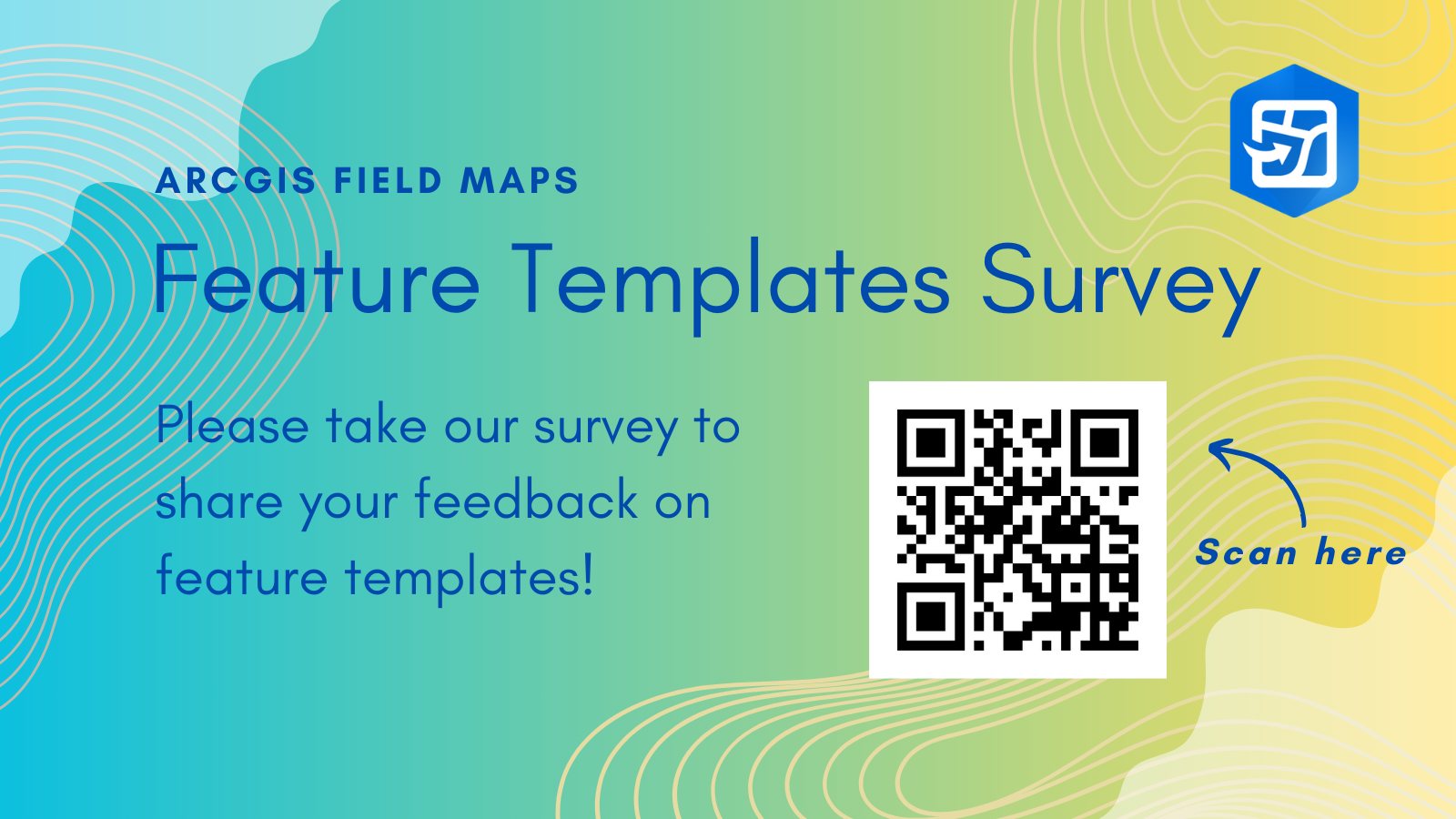 Field Maps survey feature templates