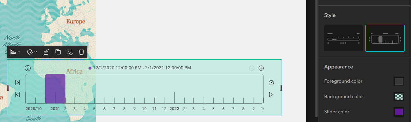 Solved: Cannot figure out how to get Timeline Widget to wo... - Esri ...