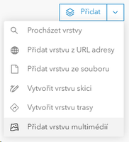 Přidání vrstvy multimédií