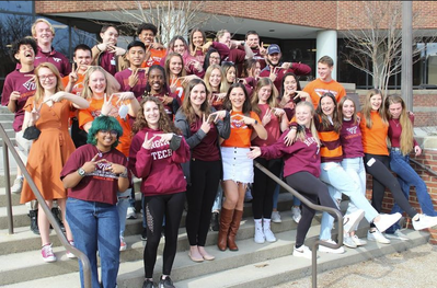 Becoming a geography ambassador for my college within Virginia Tech. I found an amazing  community of students with similar studies and was able to meet more geography majors!