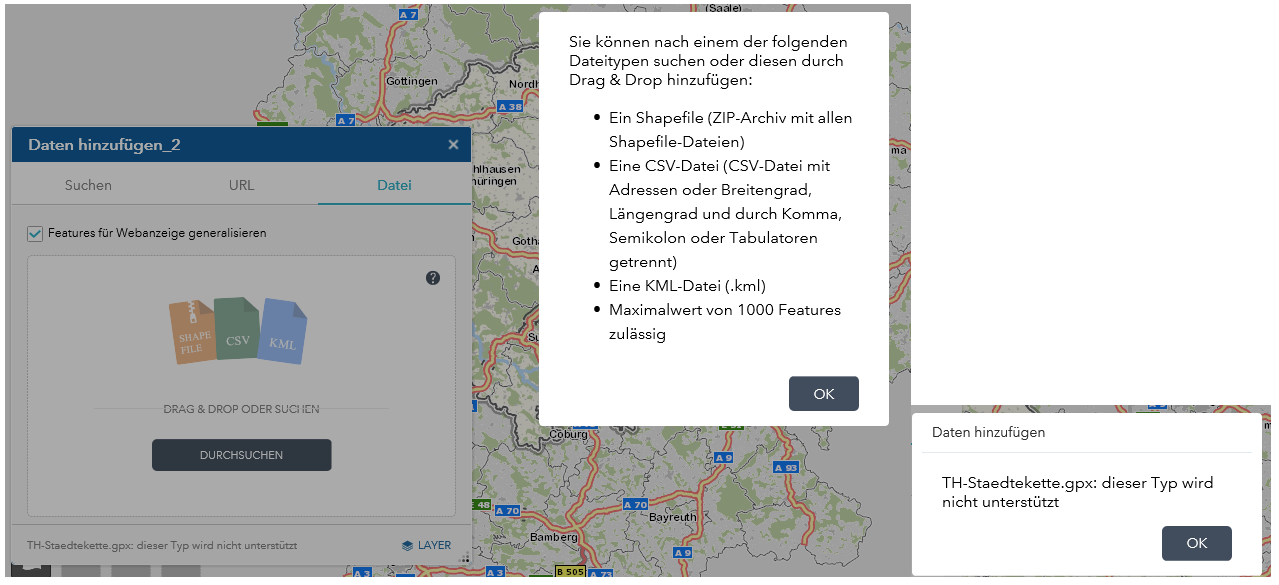 geschlossenes Netz - Portal for Arcgis