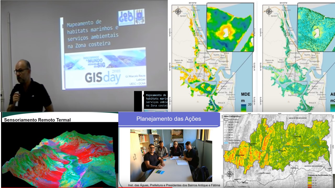 GIS Day events in Brazil. 