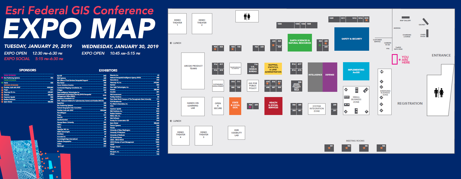 2019 FedGIS Floormap