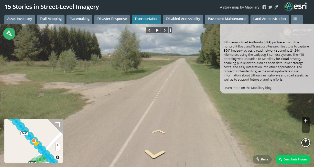 Mapillary image
