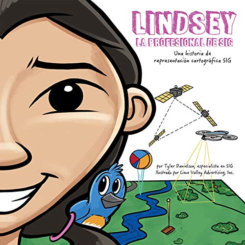 Lindsey the GIS Professional in Spanish book cover